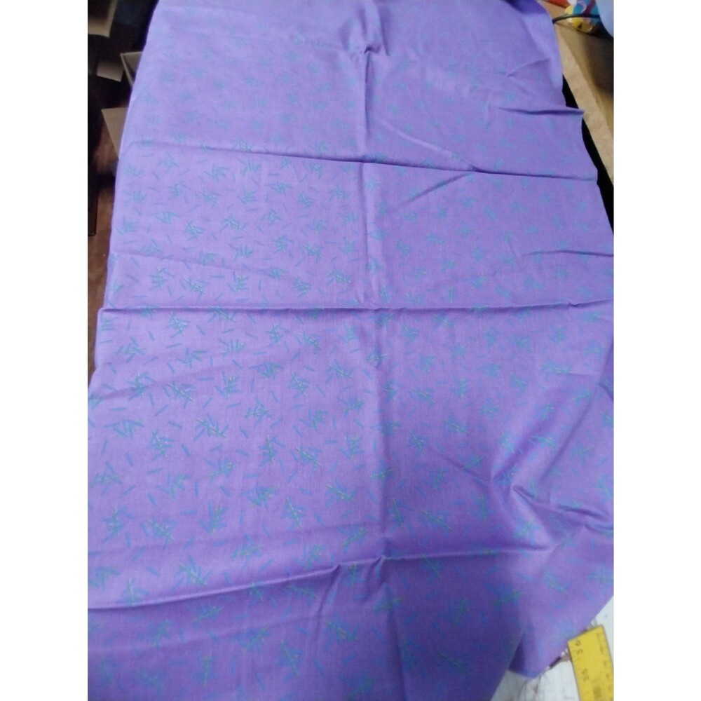 1 Yard 44" Wide Cotton Past & Present Fons Porter Benortex Purple